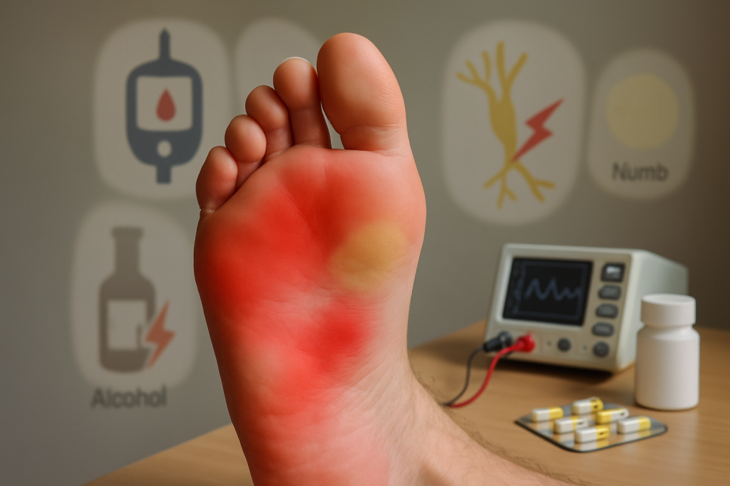découvrez tout ce qu'il faut savoir sur la neuropathie du pied : des symptômes aux causes, en passant par les traitements. informez-vous sur cette affection qui affecte le bien-être de vos pieds et explorez les options pour soulager vos douleurs.
