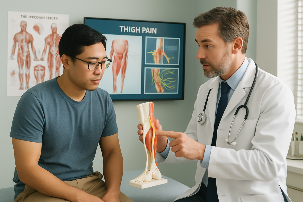 découvrez les origines de la douleur à la cuisse avec notre guide complet pour 2025. explorez les causes possibles, les symptômes associés et les conseils pour soulager cette gêne. informez-vous sur les meilleures pratiques pour prendre soin de vos jambes et améliorer votre bien-être.